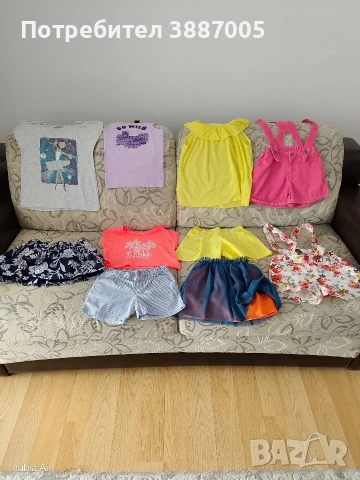 Лот летни дрехи, снимка 6 - Детски тениски и потници - 54339625