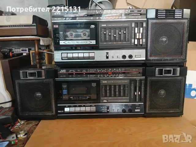 Касетофони на JVC, снимка 6 - Радиокасетофони, транзистори - 55501971