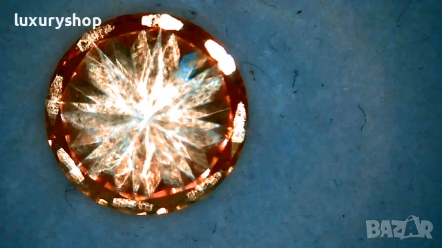 Диамант, Moissanite Brilliance, жълт със сертификат, гравиран номер на камъка - 35 евро - 1 карат, снимка 4 - Пръстени - 55082800