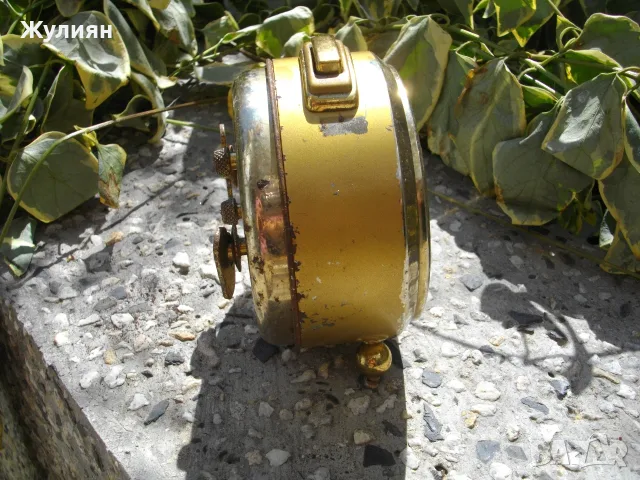 КОЛЕКЦИОНЕРСКИ БУДИЛНИК JUNGHANS SILENT-TIC TRI-VOX , снимка 6 - Антикварни и старинни предмети - 55680481