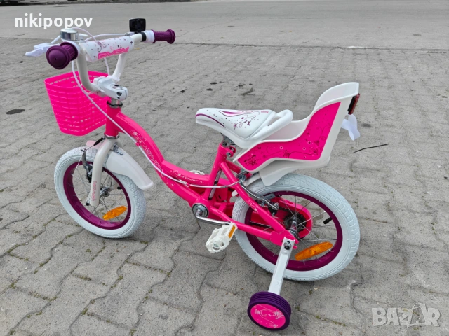 X Детски велосипед 14" FLOWER candy, снимка 9 - Велосипеди - 54395003