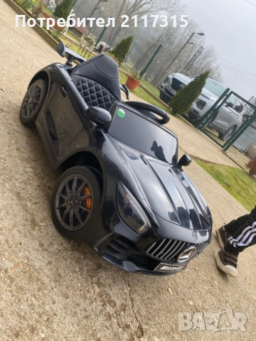 Акумулаторна кола Mercedes AMG GTR, 12V с дистанционно управление, снимка 2 - Друга електроника - 54573394