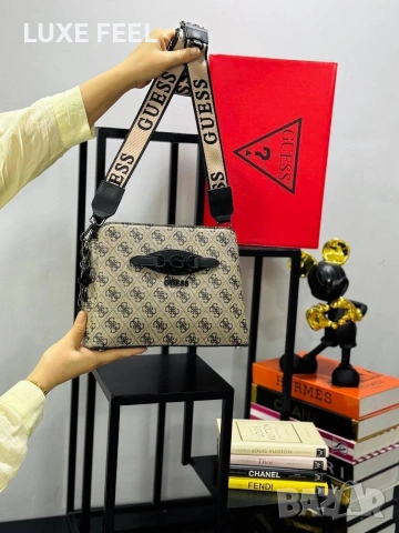GUESS 💎Дамски Чанти , снимка 3 - Чанти - 53952327