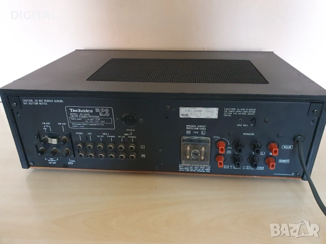 TECHNICS SA-300K, снимка 3 - Ресийвъри, усилватели, смесителни пултове - 54343622