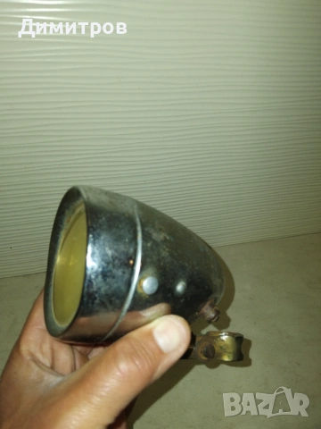 Старинен фар от велосипед, снимка 4 - Антикварни и старинни предмети - 54272000