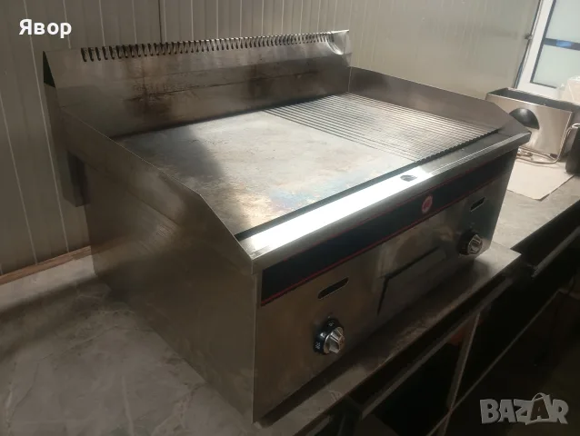 професионална газова плоча-скара, снимка 3 - Обзавеждане на кухня - 55474230