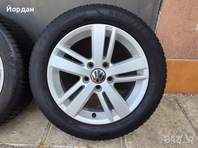 Джанти с гуми 205 55 16 ' 5x112 VW GOLF TOURAN / ФОЛКСВАГЕН 57,1 5х112, снимка 10 - Гуми и джанти - 55269099