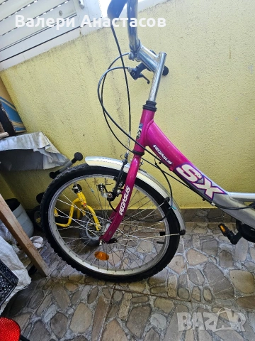 Детско колело Pegasus SX Sport 2401 – 24 цола, 3 скорости, с багажник + допълнителен кош, снимка 4 - Велосипеди - 55243287