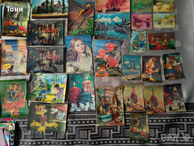  Ретро стерео (3D) картички и календарчета, снимка 4 - Филателия - 54281657