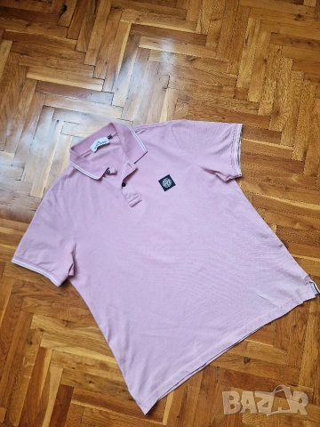 Страхотна мъжка тениска STONE ISLAND sl8m fit , размер 2ХL/ XL, снимка 2 - Тениски - 55281630