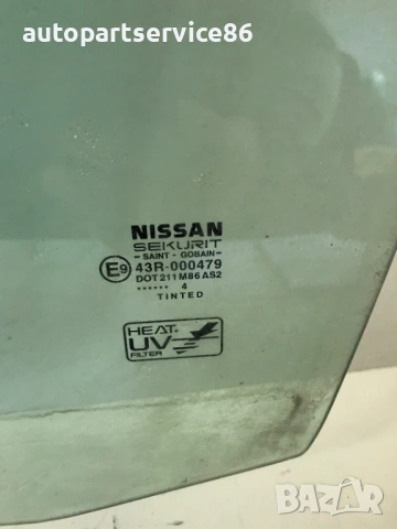 Стъкло за предна лява врата за Nissan Almera Tino (2004) 43R-000479, снимка 2 - Части - 54354263