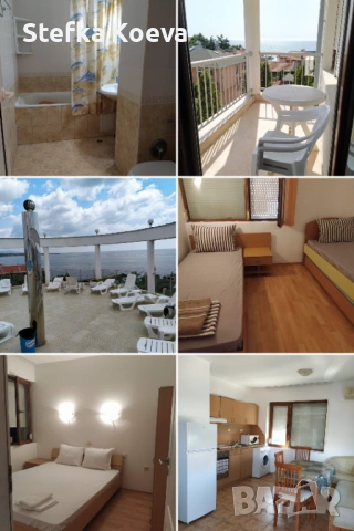 Дава се тристаен ап. под наем на три минути от южния плаж на Равда за летния сезон 05-09 месец  вкл.