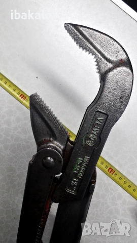 Стар немски тръбен ключ VBW Germany 1,1/2 , снимка 3 - Ключове - 53989958