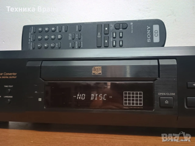 CD плеър Sony CDP-XE530 с оригинално дистанционно. Изпращам видео. , снимка 5 - Аудиосистеми - 55187532