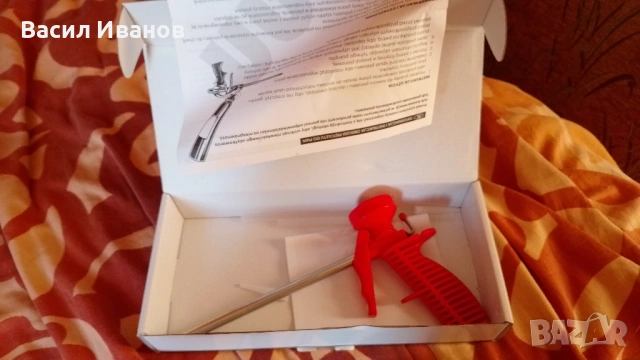 Пистолет за полиоретанова пяна, снимка 2 - Други инструменти - 54345895