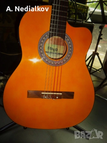 Stagg cl.guitar with electronics, снимка 2 - Китари - 54600800