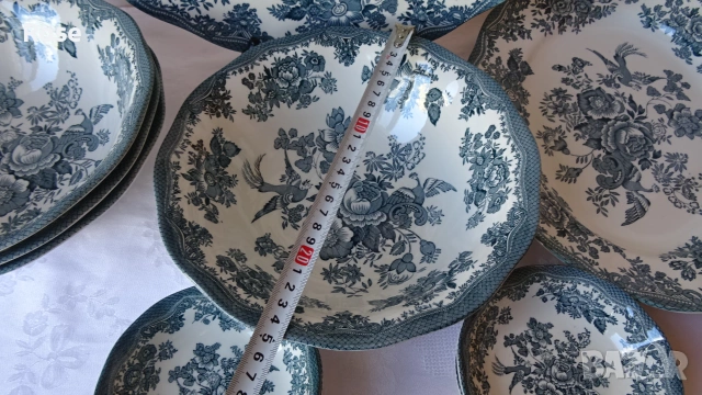Винтидж големи купи, овални плата  Enoch Wedgwood , снимка 2 - Сервизи - 55067040