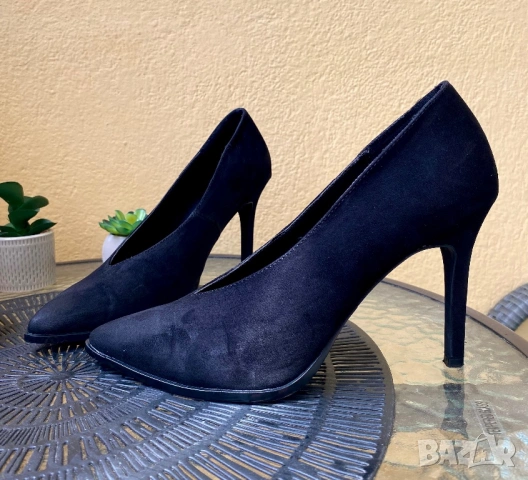 Обувки с ток H&M — 39