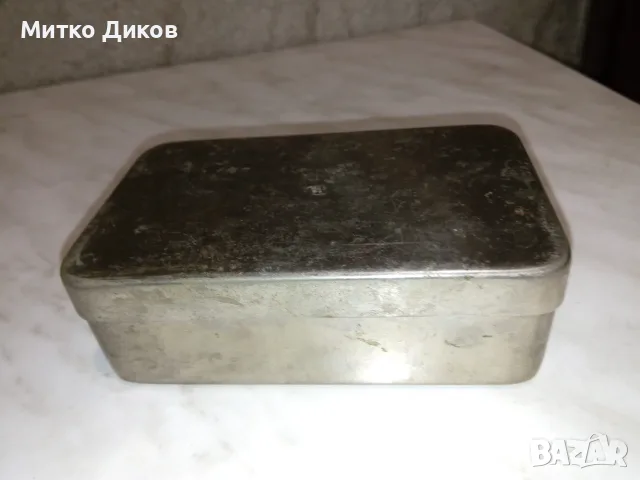 маз-71 винтидж месингова кутия медицинска 14х9х4см, снимка 8 - Други ценни предмети - 55603651