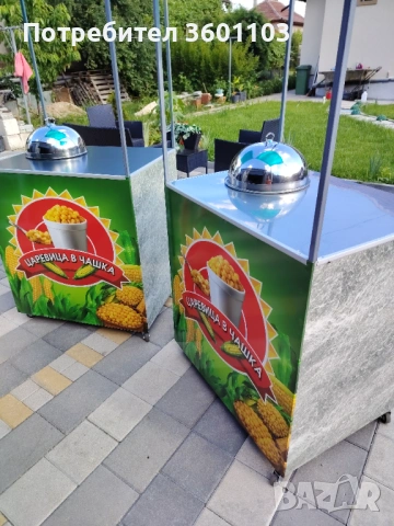   Продавам количка за царевица на пара, снимка 8 - Колички за царевица - 54897055