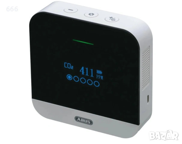 Измервателно устройство за качество на въздуха, влажност и температура в помещението