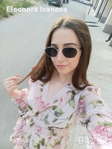 Рокля шифон Fleur LBD ХС р-р, снимка 4 - Рокли - 54866277