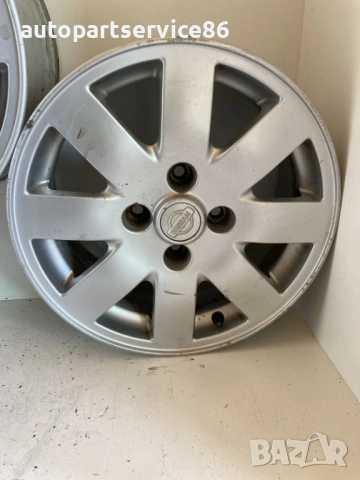 Алуминиев джанта 7x16 за Nissan ET45 9F510 , снимка 3 - Части - 54369044
