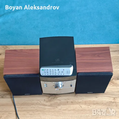 Sony CMT-EH25 — Микро Hi-Fi Система с CD, USB и Касетен дек + оригинално дистанционно , снимка 4 - Аудиосистеми - 55416363