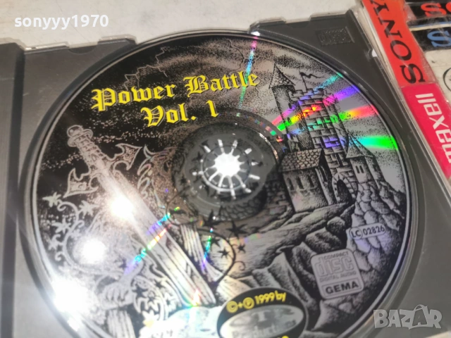 POWER BATTLE VOL.1 CD-ВНОС GERMANY 1006260944H2E6R, снимка 10 - CD дискове - 54843607