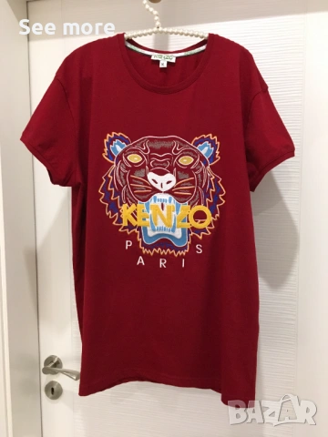 KENZO Made in France дамска тениска XL, снимка 5 - Тениски - 54208356