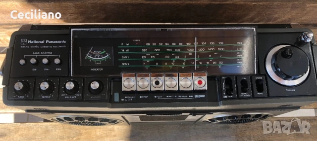 Радиокасетофон National Panasonic RS-466 , снимка 8 - Радиокасетофони, транзистори - 54373590