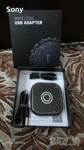 Wireless Adapter usb Android auto, Carplay , снимка 5 - Аксесоари и консумативи - 54702436