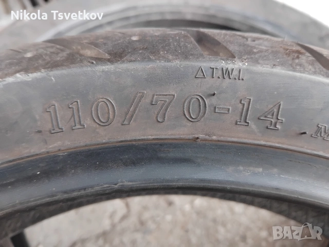 110/70-14 Helios, снимка 5 - Гуми и джанти - 54082545