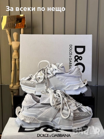 Dolce&Gabbana Дамски Маратонки👟Дамски Спортни Обувки Долче И Габана - Различни Цветове Код A1191, снимка 16 - Маратонки - 54362859
