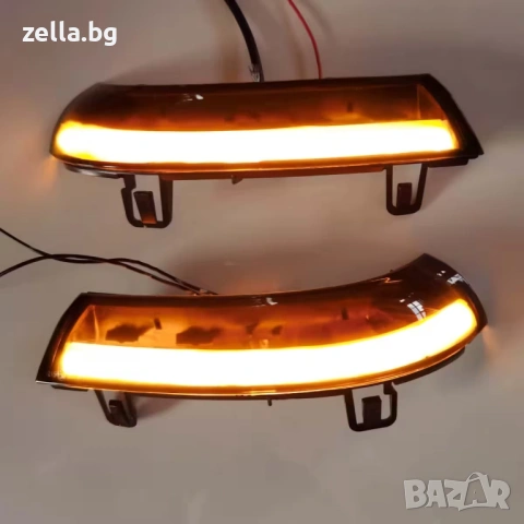 Динамични LED мигачи за огледала VW Golf 5, 6 Plus, Passat B6, Jetta, EOS, Sharan - 10110, снимка 8 - Художествена литература - 54657848