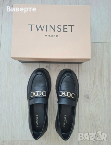 Лоуфъри TWINSET естествена кожа