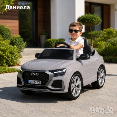 Детска акумулаторна кола Audi RS Q8 12V - Дистанционно управление, музика, LED светлини, снимка 2 - Детски велосипеди, триколки и коли - 55136268