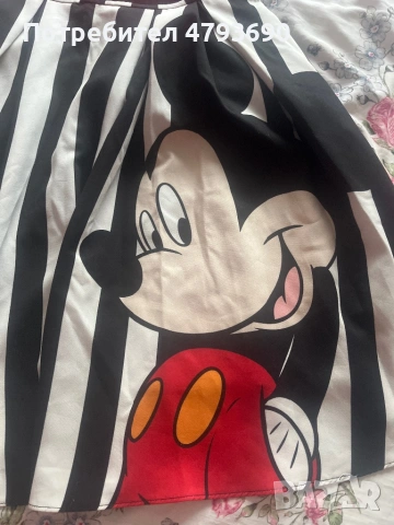 Рокля MOSHINO с мики маус, снимка 2 - Рокли - 54164946