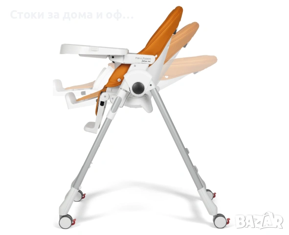 Peg Perego - Prima Pappa Follow Me Mint Детско столче за хранене, снимка 2 - Столчета за хранене - 54313392