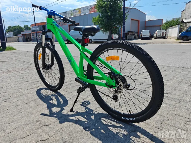 BG Алуминиев велосипед 26" JUMP hdb зелен, снимка 9 - Велосипеди - 55439897