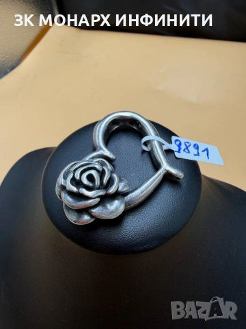 Сребърна висулка, снимка 3 - Колиета, медальони, синджири - 55065913