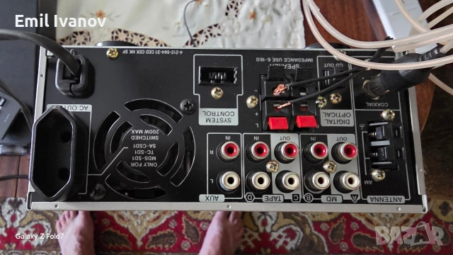 SONY HCD-SD1 приемник, снимка 4 - Ресийвъри, усилватели, смесителни пултове - 55161280