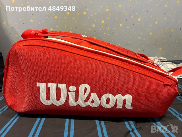 Чисто нов Wilson Super Tour 9R Bag