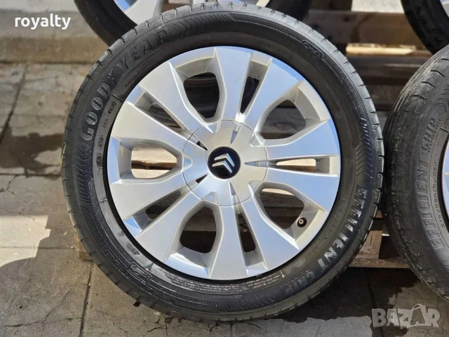 4х108 16 Цола Джанти Citroen Peugeot Ситроен Пежо 4х108 ЕТ 28 J7 , 65.1 Гуми 215 55 16 подарък Без к, снимка 3 - Аксесоари и консумативи - 55010856