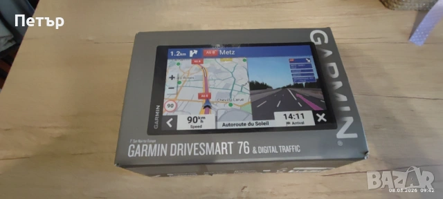 Навигация Garmin Drivesmart 76