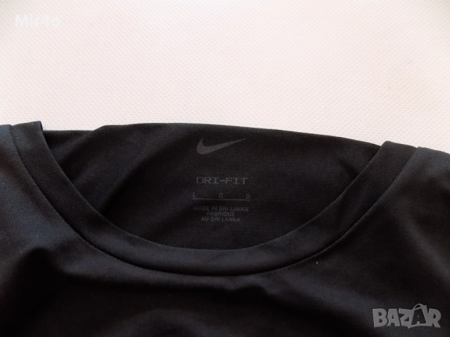 тениска nike pro потник блуза фанела екип оригинална спортна тренировка фитнес крос мъжка L, снимка 4 - Тениски - 51415594