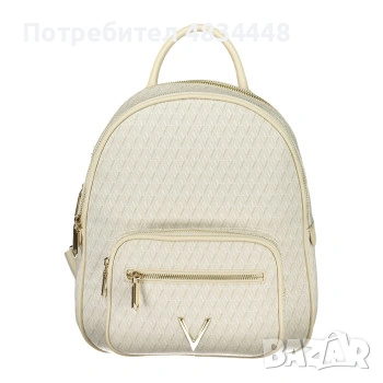 Дамска дизайнерска раница Valentino Queen Re – Цвят Екрю / Крем