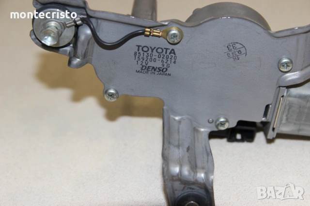 Моторче задна чистачка Toyota Corolla E12 E120 хечбек (2002-2007г.) 85130-02020 / 8513002020 мотор, снимка 3 - Части - 54363954