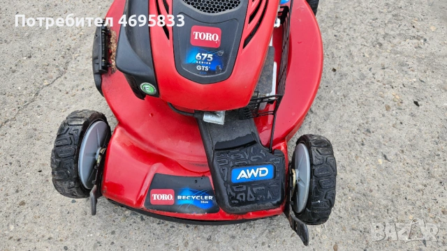 Самоходна косачка ТORO 4x4, снимка 3 - Градинска техника - 54113500
