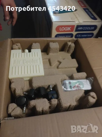 Нов! Охладител, овлажнител на въздух Logik L48ACW20 Portable Air Cooler, снимка 6 - Овлажнители и пречистватели за въздух - 54856813